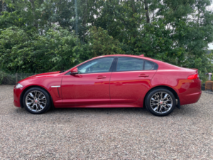 2013 Jaguar Xf 2.2d R-Sport Saloon 4dr Diesel Auto Euro 5 (s/s) (200 Ps) in Red — image 6