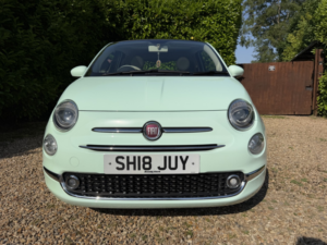 2018 Fiat 500 1.2 500 My17 1.2 69hp Lounge in Green — image 3