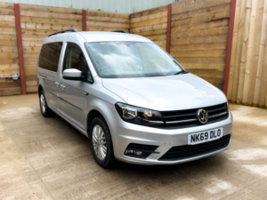 2019 Volkswagen Caddy Maxi Life 5 SEAT Auto Wheelchair Accessible Disabled Access Vehicle Wav in Silver — image 5