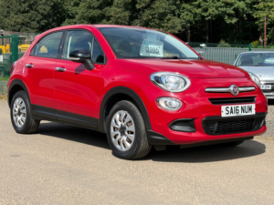 2016 Fiat 500x 1.6 E-Torq Pop SUV 5dr Petrol Manual Euro 6 (110 Ps) in Red — image 3