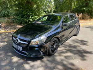 2016 Mercedes-Benz A Class 1.5 A180d Amg Line (executive) Euro 6 (s/s) 5dr in Black — image 3