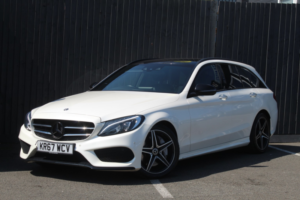 2017 Mercedes-Benz C Class 2.1 C250d Amg Line in White — image 3