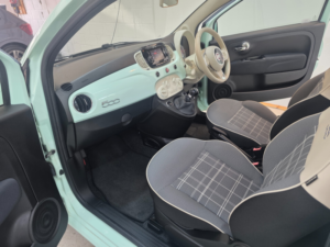 2018 Fiat 500 1.2 Lounge Hatchback 3dr Petrol Manual Euro 6 (s/s) (69 Bhp) in Green — image 2