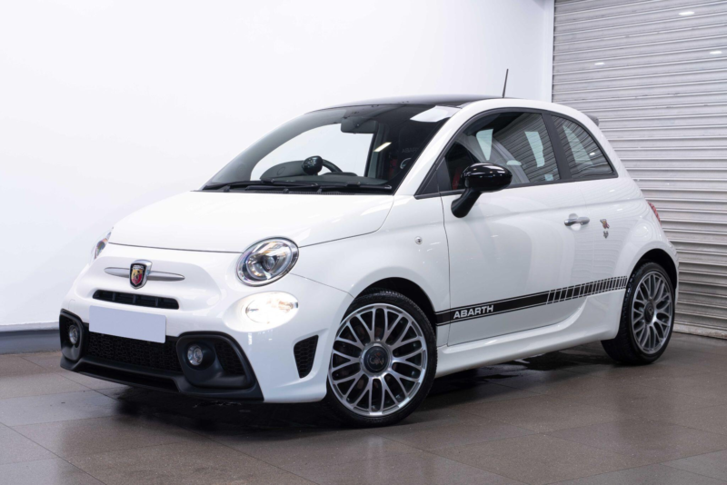 2018 Abarth 595 1.4 T-Jet Euro 6 3dr in White — image 1