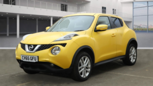 2015 Nissan Juke 1.2 Dig-T Acenta Premium SUV 5dr Petrol Manual Euro 6 (s/s) (115 Ps) in Yellow — image 2