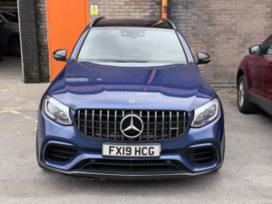 2019 Mercedes-Benz Glc 4.0 Glc63 V8 Biturbo Amg (premium) SUV 5dr Petrol Amg Spds Mct 4matic+ Euro 6 (s/s) (476 Ps) in Blue — image 2