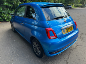 2019 Fiat 500 1.2 S Hatchback 3dr Petrol Manual Euro 6 (s/s) (69 Bhp) in Blue — image 6