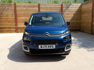 2021 Citroen Berlingo L2 Lwb 5 SEAT Wheelchair Accessible Disabled Access Vehicle Wav in Blue — image 4