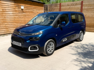 2021 Citroen Berlingo L2 Lwb 5 SEAT Wheelchair Accessible Disabled Access Vehicle Wav in Blue — image 5