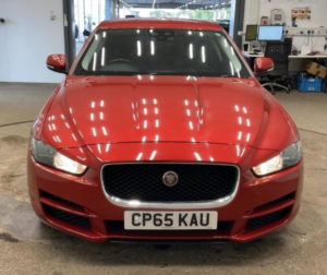 2016 Jaguar Xe 2.0d Prestige Auto Euro 6 (s/s) 4dr in Red — image 3