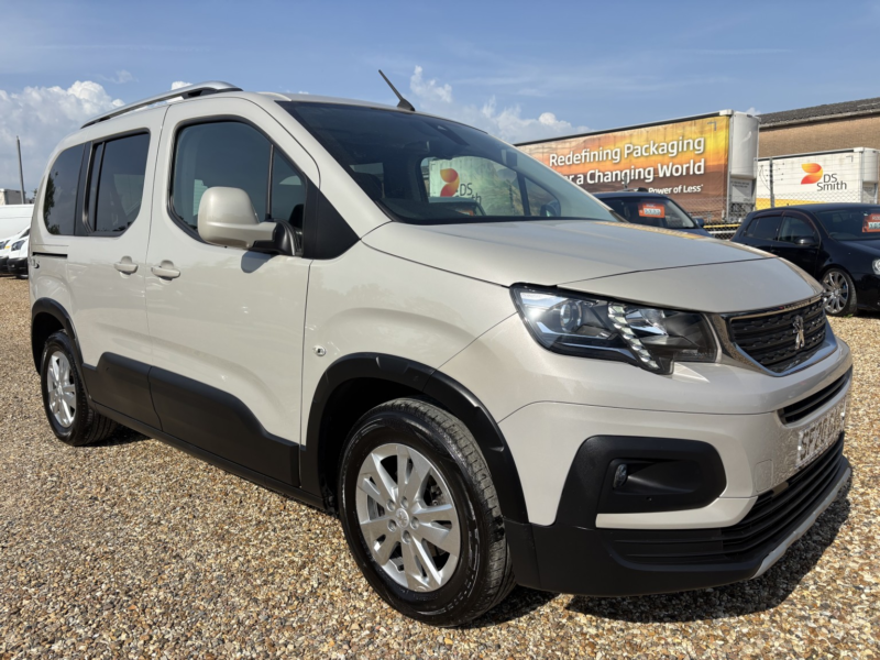 2020 Peugeot Rifter Wheelchair Accessible Vehicle Wav 1.5 Bluehdi Allure in Beige — image 1