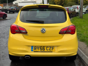 2017 Vauxhall Corsa 1.4i Ecoflex Limited Edition Euro 6 3dr in Yellow — image 6