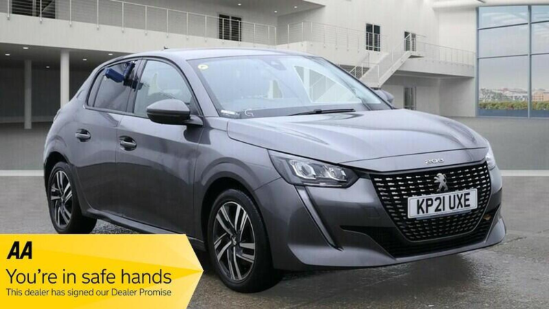 2021 Peugeot 208 1.2 Puretech Allure Euro 6 (s/s) 5dr in Grey — image 1