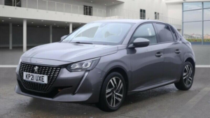 2021 Peugeot 208 1.2 Puretech Allure Euro 6 (s/s) 5dr in Grey — image 2