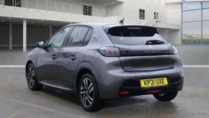 2021 Peugeot 208 1.2 Puretech Allure Euro 6 (s/s) 5dr in Grey — image 3