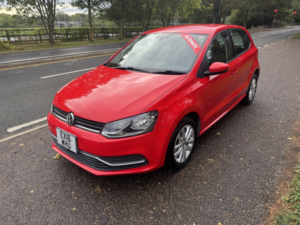 2016 Volkswagen Polo 1.2 Tsi Bluemotion Tech Se in Red — image 2