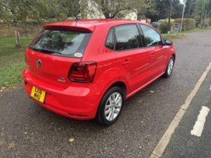 2016 Volkswagen Polo 1.2 Tsi Bluemotion Tech Se in Red — image 3