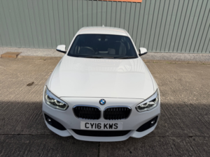 2016 BMW 1 Series 1.5 118i M Sport Hatchback 5dr Petrol Manual Euro 6 (s/s) (136 Ps) in White — image 3