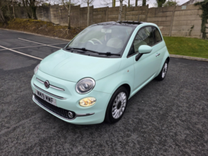 2019 Fiat 500 1.2 1.2 69hp Lounge in Green — image 3
