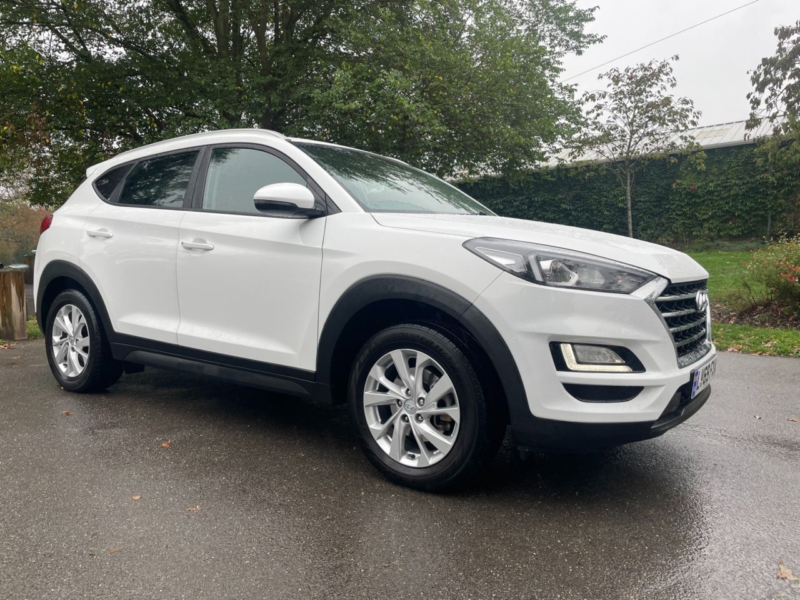 2019 Hyundai Tucson 1.6 Gdi Se Nav SUV 5dr Petrol Manual Euro 6 (s/s) (132 Ps) in White — image 1