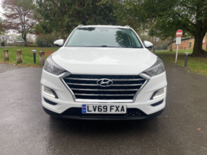 2019 Hyundai Tucson 1.6 Gdi Se Nav SUV 5dr Petrol Manual Euro 6 (s/s) (132 Ps) in White — image 2