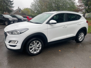 2019 Hyundai Tucson 1.6 Gdi Se Nav SUV 5dr Petrol Manual Euro 6 (s/s) (132 Ps) in White — image 3
