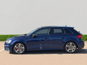 2018 Audi S3 2.0 Tfsi Black Edition Sportback 5dr Petrol S Tronic Quattro Euro 6 (s/s) (310 Ps) in Blue — image 4