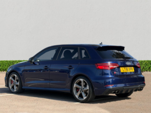 2018 Audi S3 2.0 Tfsi Black Edition Sportback 5dr Petrol S Tronic Quattro Euro 6 (s/s) (310 Ps) in Blue — image 5