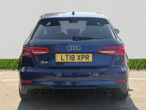 2018 Audi S3 2.0 Tfsi Black Edition Sportback 5dr Petrol S Tronic Quattro Euro 6 (s/s) (310 Ps) in Blue — image 6