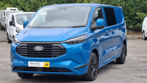 2024 Ford Transit Custom 2.5 Transit Custom V710 Limited Dciv 320 L2 2.5l Duratec 232ps PHEV Fwd 1 Speed Automatic in Blue — image 3