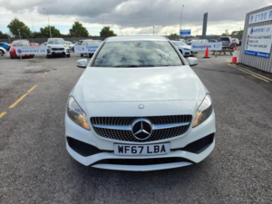 2017 Mercedes-Benz A Class 2.1 A200d Amg Line (executive) Euro 6 (s/s) 5dr in White — image 2