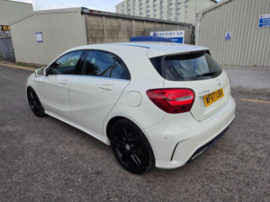 2017 Mercedes-Benz A Class 2.1 A200d Amg Line (executive) Euro 6 (s/s) 5dr in White — image 4