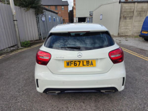 2017 Mercedes-Benz A Class 2.1 A200d Amg Line (executive) Euro 6 (s/s) 5dr in White — image 5