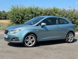 2009 SEAT Ibiza 1.6 16v Sport Sport Coupe DSG Euro 4 3dr in Blue — image 4