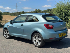 2009 SEAT Ibiza 1.6 16v Sport Sport Coupe DSG Euro 4 3dr in Blue — image 6