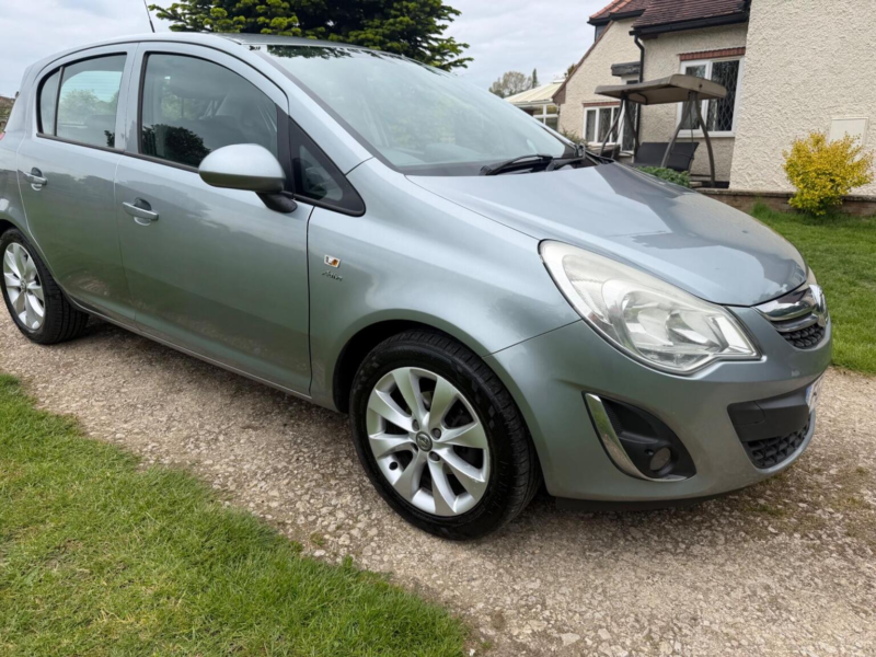 2012 Vauxhall Corsa 1.3 Cdti Ecoflex Active Euro 5 5dr (a/c) in Silver — image 1