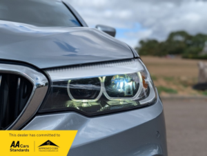 2019 BMW 5 Series 520d Xdrive M Sport in Blue — image 3
