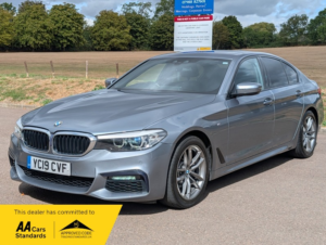2019 BMW 5 Series 520d Xdrive M Sport in Blue — image 5