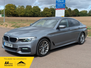 2019 BMW 5 Series 520d Xdrive M Sport in Blue — image 6