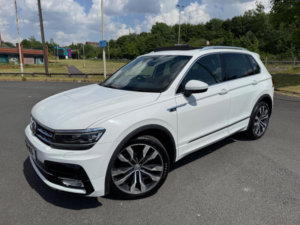 2016 Volkswagen Tiguan 2.0 Tdi Bluemotion Tech R-Line DSG 4motion Euro 6 (s/s) 5dr in White — image 3