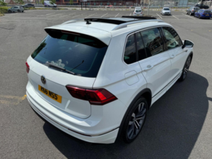 2016 Volkswagen Tiguan 2.0 Tdi Bluemotion Tech R-Line DSG 4motion Euro 6 (s/s) 5dr in White — image 4
