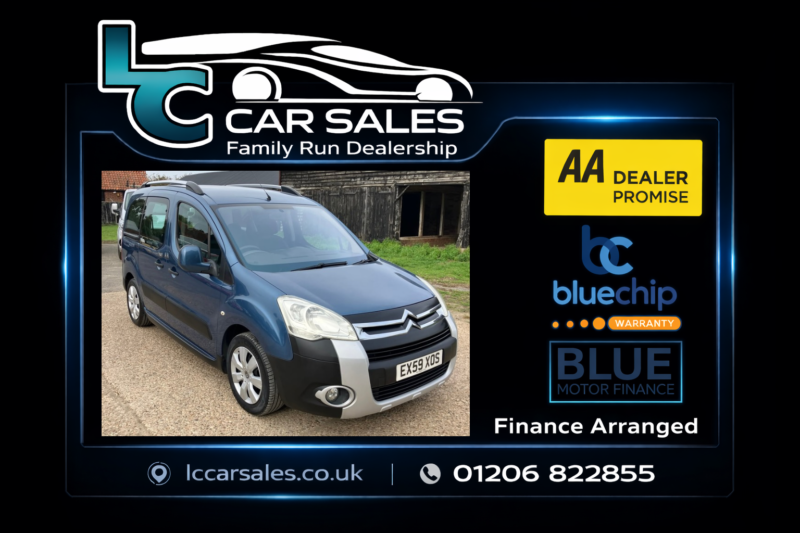 2009 Citroen Berlingo 1.6 Hdi Xtr 1 Owner in Blue — image 1