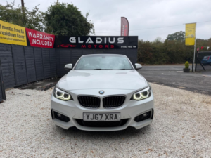 2017 BMW 2 Series 2.0 230i M Sport Auto Euro 6 (s/s) 2dr in White — image 2