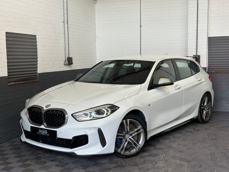 2021 BMW 1 Series 2.0 M135i Hatchback 5dr Petrol Auto Xdrive Euro 6 (s/s) (306 Ps) in White — image 1
