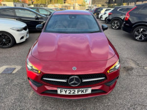 2022 Mercedes-Benz Cla 1.3 Cla250e 15.6kwh Amg Line (premium) Coupe 8g-Dct Euro 6 (s/s) 4dr in Red — image 3