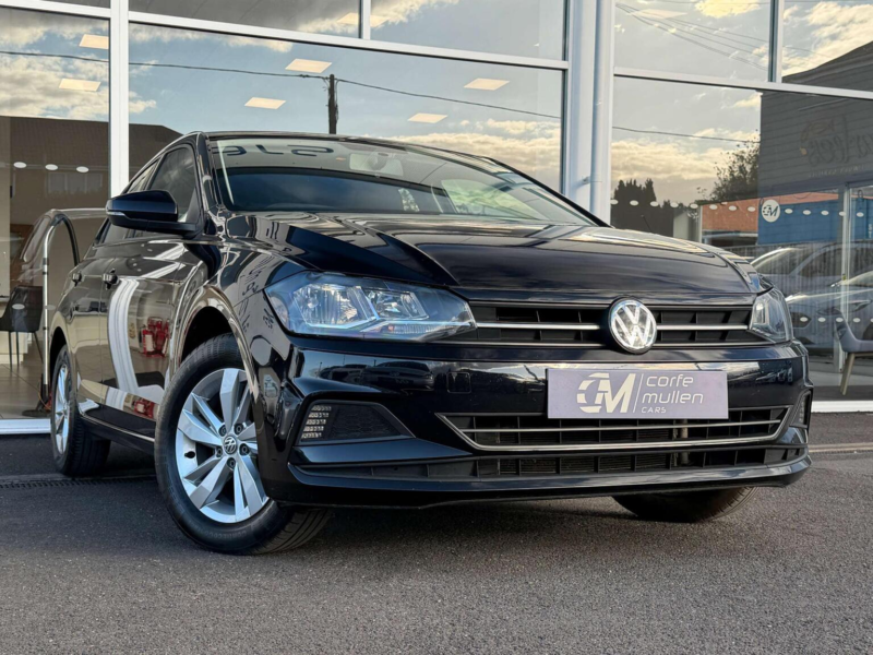 2020 Volkswagen Polo 1.0 Tsi Se Euro 6 (s/s) 5dr in Black — image 1