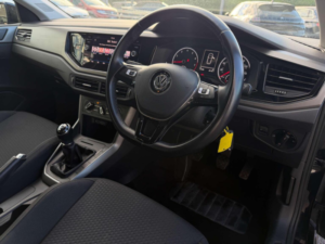 2020 Volkswagen Polo 1.0 Tsi Se Euro 6 (s/s) 5dr in Black — image 3