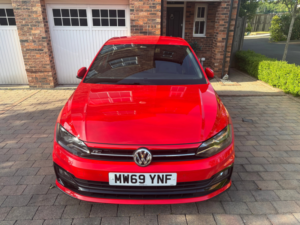 2019 Volkswagen Polo 1.0 Tsi Gpf R-Line Hatchback 5dr Petrol DSG Euro 6 (s/s) (115 Ps) in Red — image 6