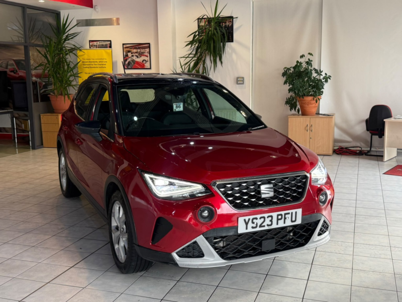 2023 SEAT Arona 1.0 Tsi Xperience in Red — image 1