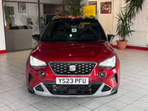 2023 SEAT Arona 1.0 Tsi Xperience in Red — image 4